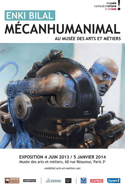 Exhibition: Enki Bilal, Mecanhumanimal