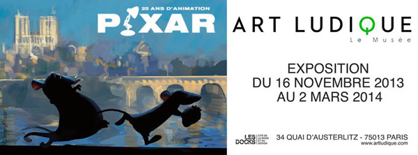 Exposition : Pixar, 25 ans d’animation