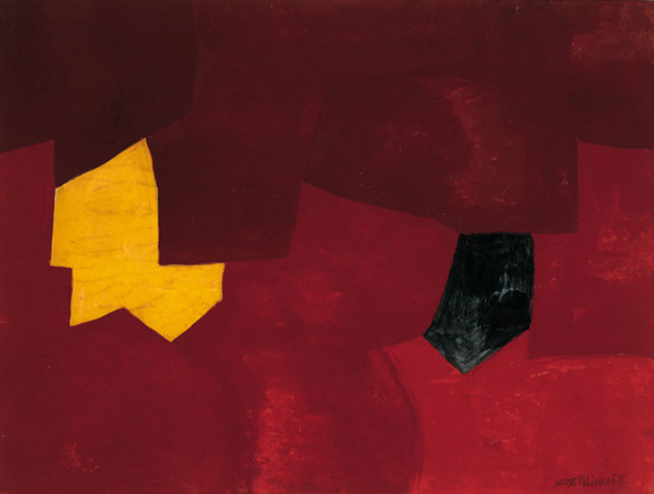 Exposition : Serge Poliakoff, gouaches de 1948 à 1969