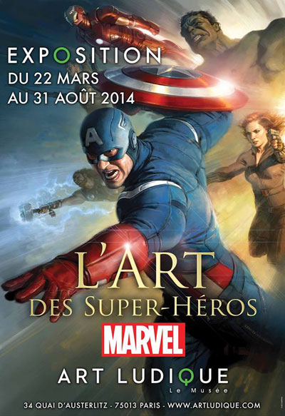 Exposition : L’Art des super-héros Marvel