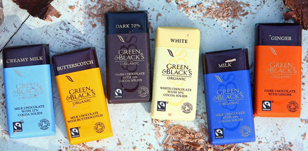 Fondez de plaisir pour les chocolats Green and Black’s Organic !