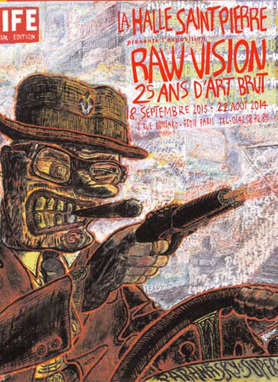 Exposition : Raw Vision, 25 ans d’art brut