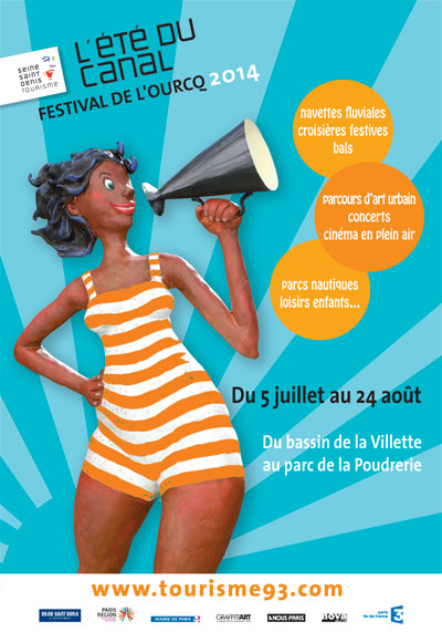 affiche-festival-de-l-ourcq-2014-green-hotels-paris-eiffel-trocadero-gavarni