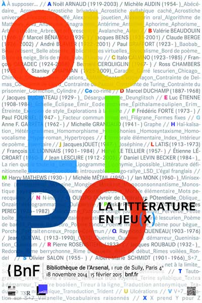 Exhibition: Oulipo, la littérature en jeu(x)