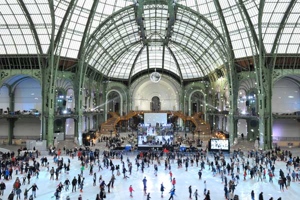 Put on your skates at the Grand Palais!