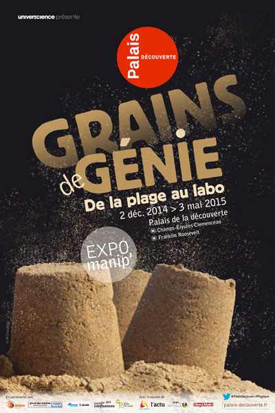 Exhibition: Grains de génie, de la plage au labo