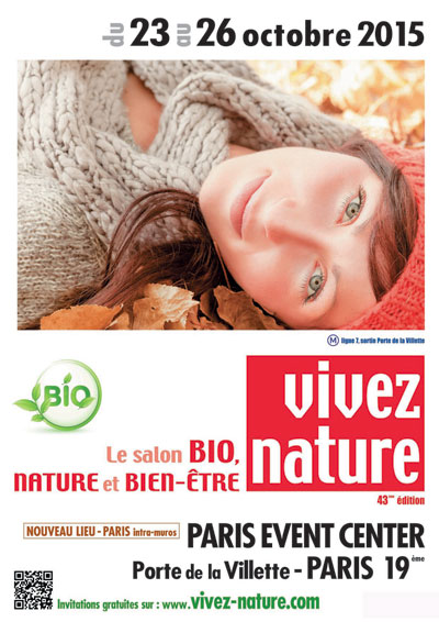 Le salon Vivez Nature revient pour sa 43ème édition à Paris