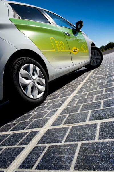 Wattway: Colas invents the solar road!