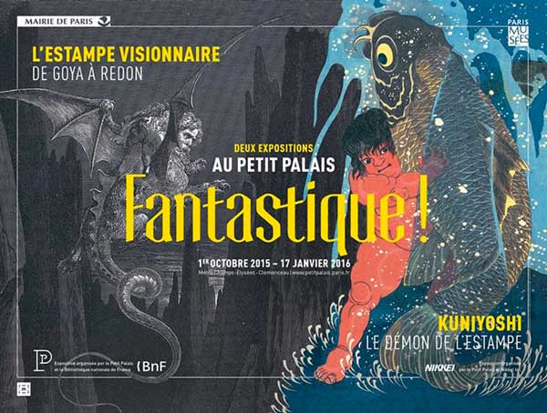 Exposition : Fantastique ! Estampe visionnaire, de Goya à Redon