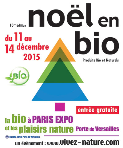 Noël en Bio show comes back for its 10th edition in Paris