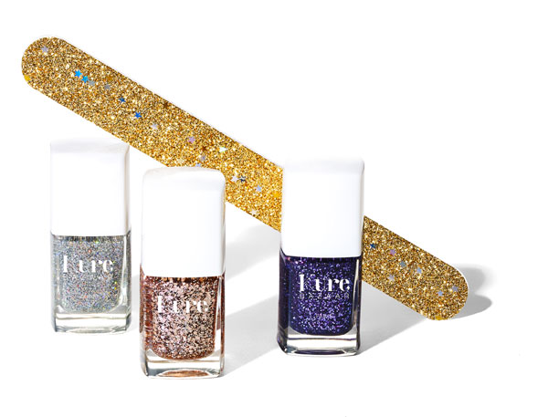 Kure Bazaar glitter nail bar invites itself at the Bon Marché for Christmas