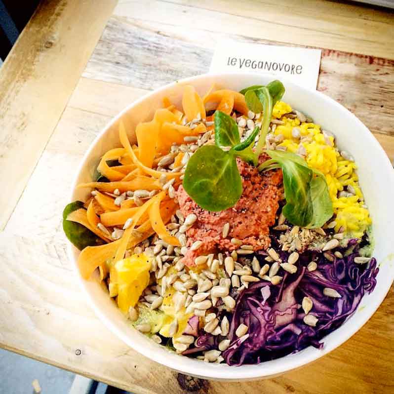 Le Veganovore: the healthy and vegan canteen of the 10th