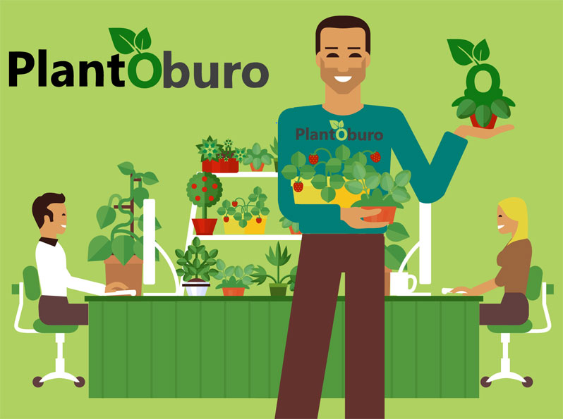 PlantOburo: when gardening gets settled at work