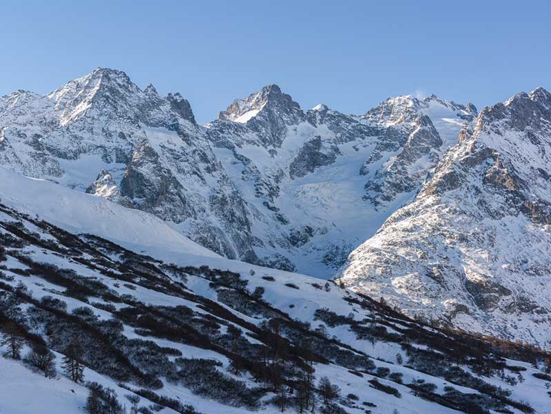 The dangers of global warming on the Alps