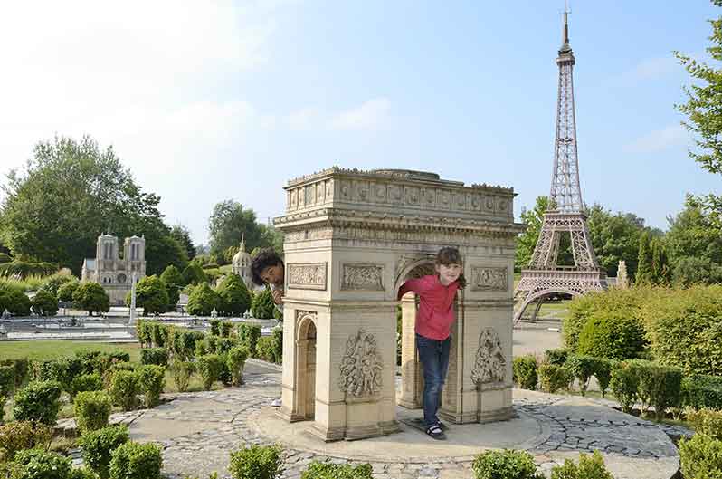 4 Miniature Tour Eiffel France