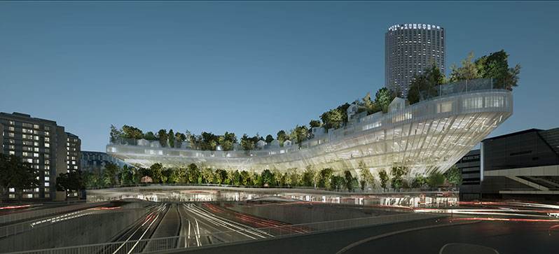 In 2022, a thousand trees will overhang the capital thanks to the “Réinventer Paris” project
