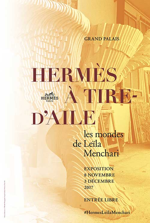 Exposition : Hermès à tire-d’aile – Les mondes de Leïla Menchari