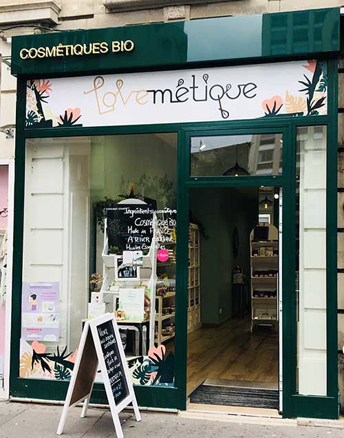 Lovemétique: the shop specialised in DIY cosmetics
