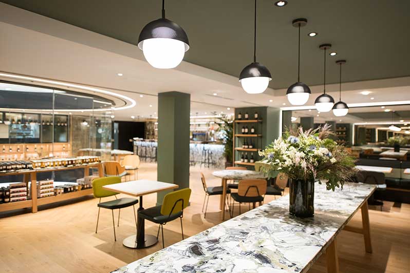 Le Rive Droite: the gourmet restaurant of the Grande Epicerie de Paris Passy