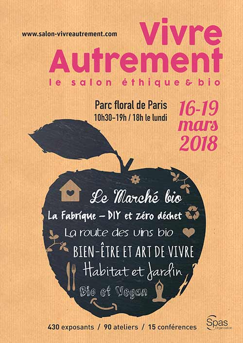 The salon Vivre Autrement 2018 edition celebrates the “zero waste” lifestyle