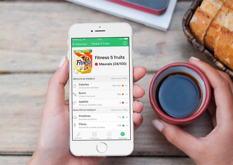 Yuka: the app which scans food labels