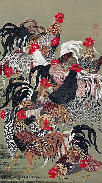 Exhibition: Jakuchū. The colorful kingdom of living beings