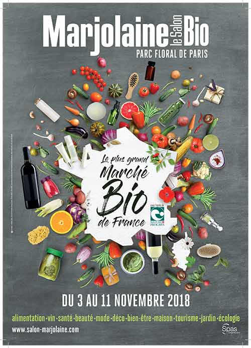 En 2018, le Salon Marjolaine célèbre les belles pratiques de la bio !