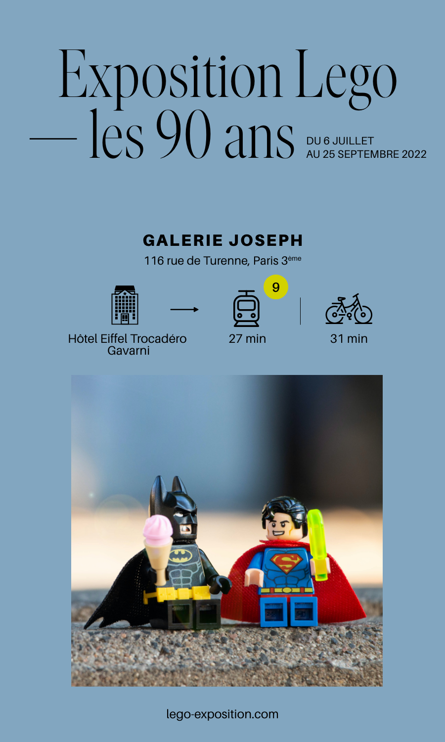 LEGO EXHIBITION : 90 YEARS OF CREATIVITY, THE JUBILEE EXHIBITION