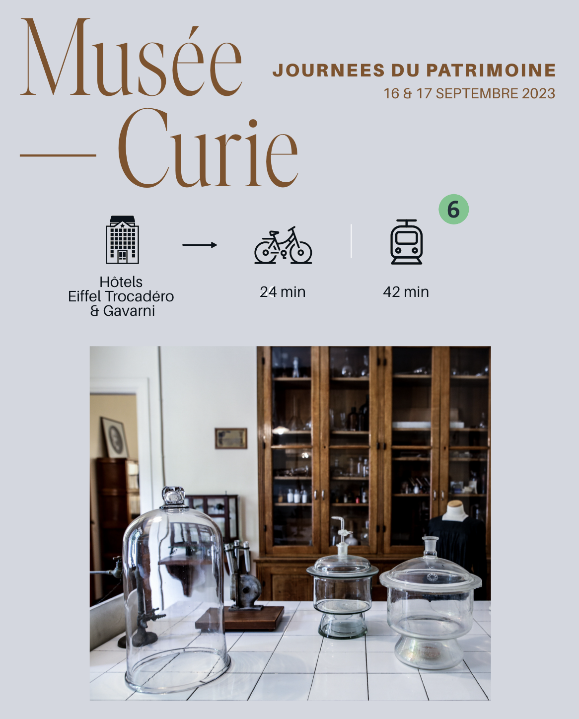 Musée Curie, Heritage Days!