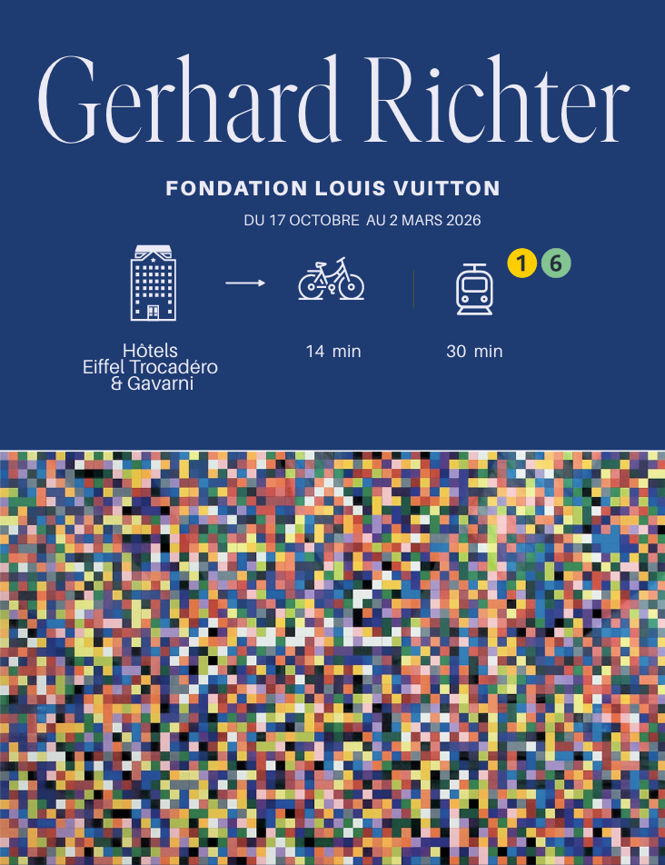 Gerhard Richter à la Fondation Louis Vuitton