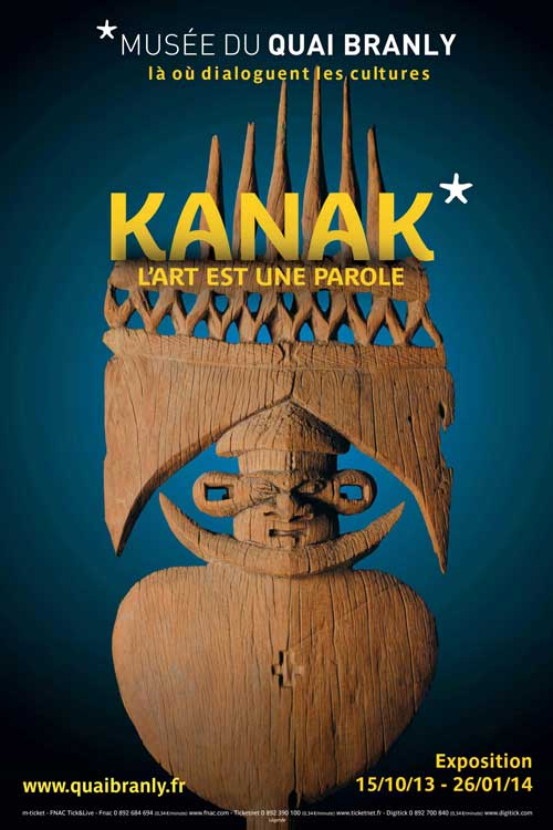 Exposition : Kanak, L’Art est une parole