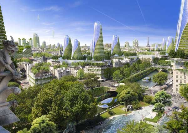 Paris Smart City : des gratte-ciel dépolluants d’ici 2050 dans la capitale ?