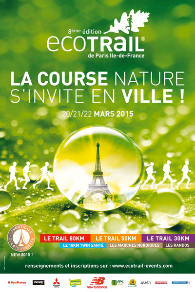 8th occurrence of the Ecotrail de Paris®