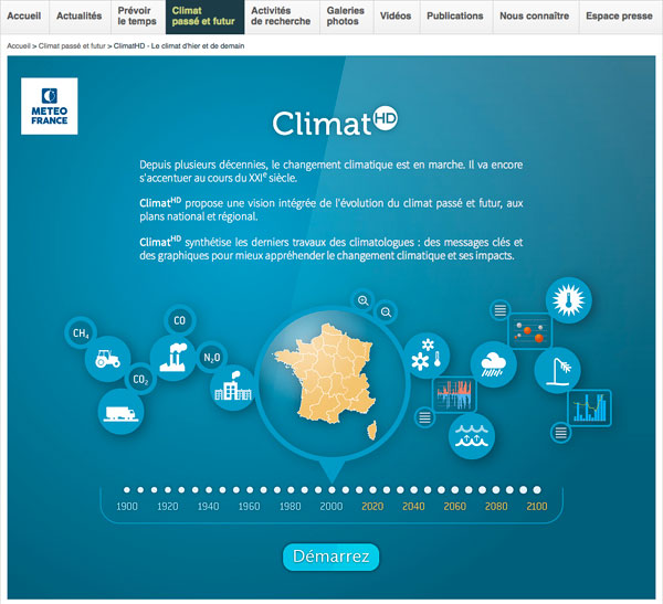 Climat HD : Météo France lance son application gratuite sur le climat