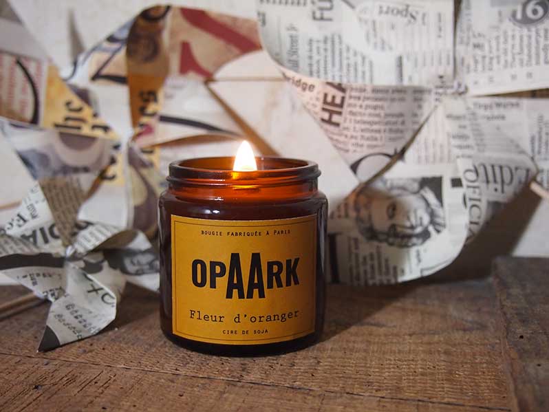 OpAArk : les bougies éthiques et naturelles parisiennes