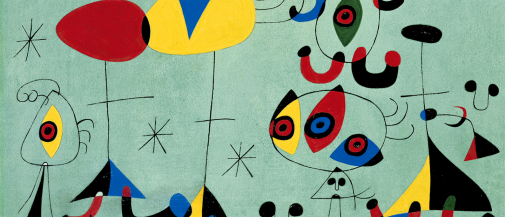 Miró, ceci est la couleur de mes rêves
