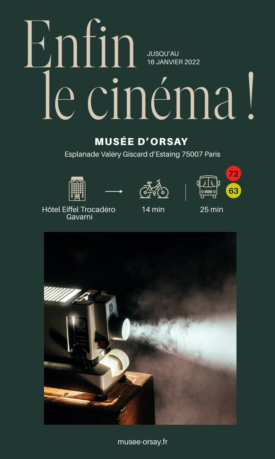 Exhibition – Cinema at last !