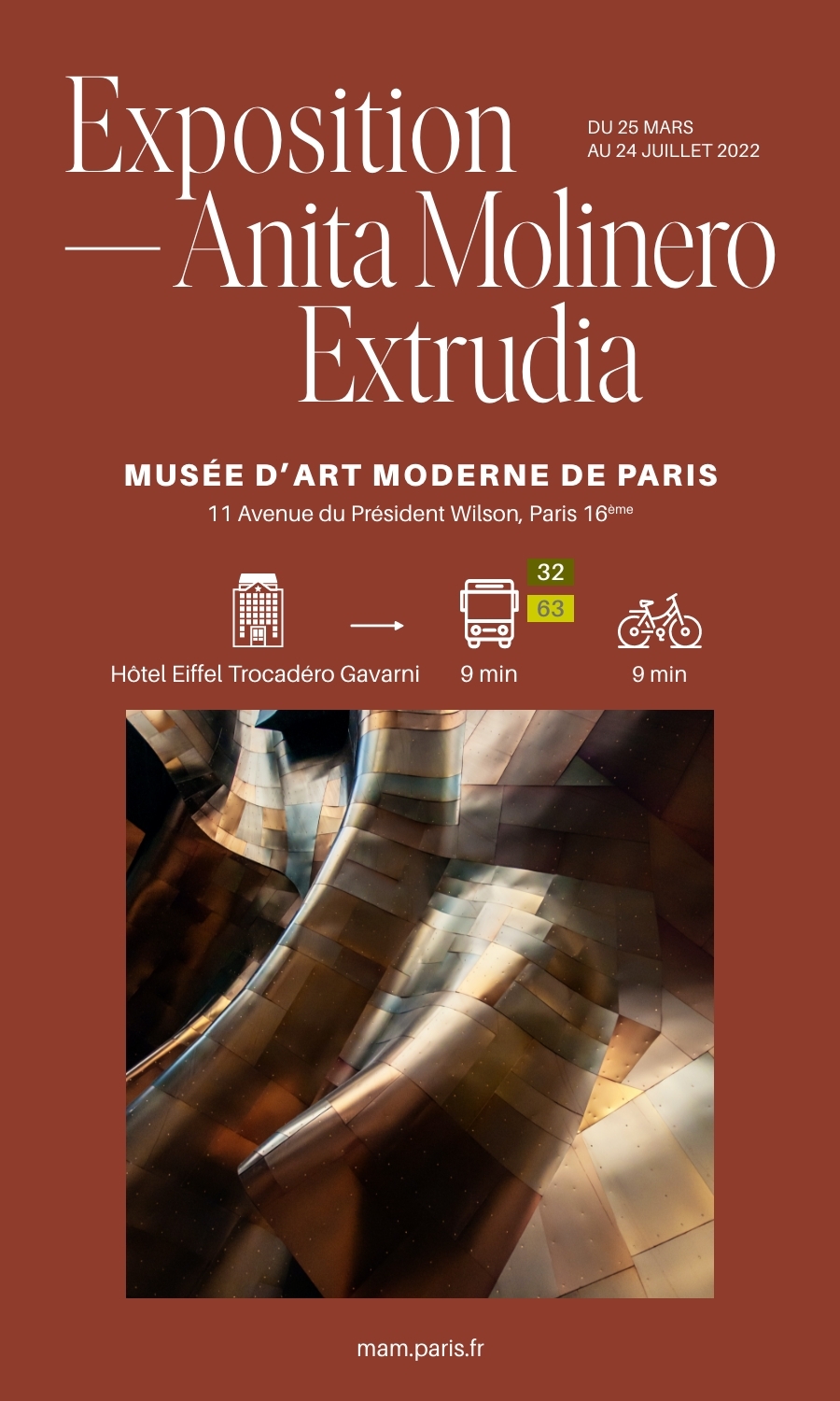 Exhibition : Anita Molinero « Extrudia »