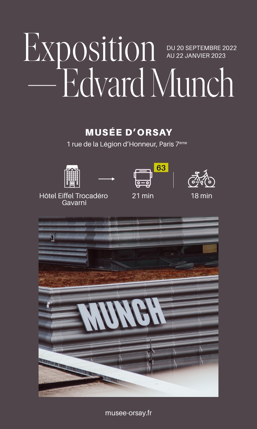 Edvard Munch. Exposition