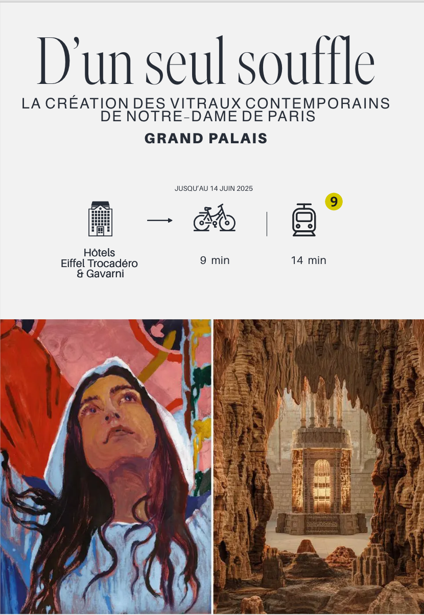 Exposition “D’un seul souffle” – Grand Palais